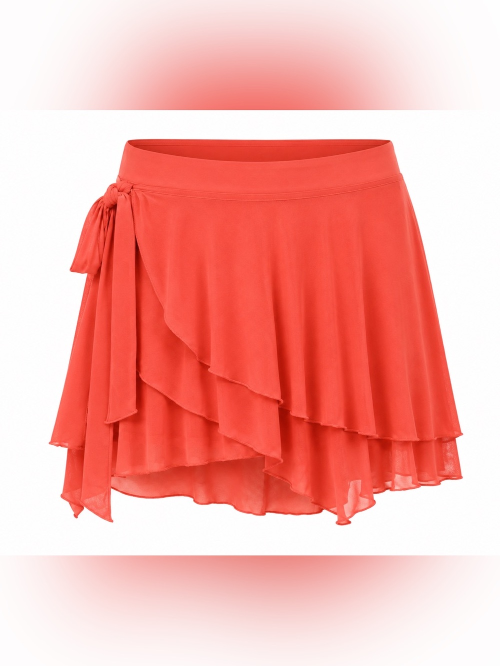 NWT Blogilates Dance Studio Wrap Skort Sz 3X Red Tennis Pickleball Workout